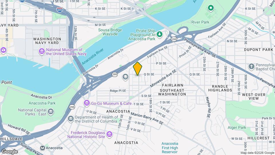 1609 17th St SE Map and Location Details