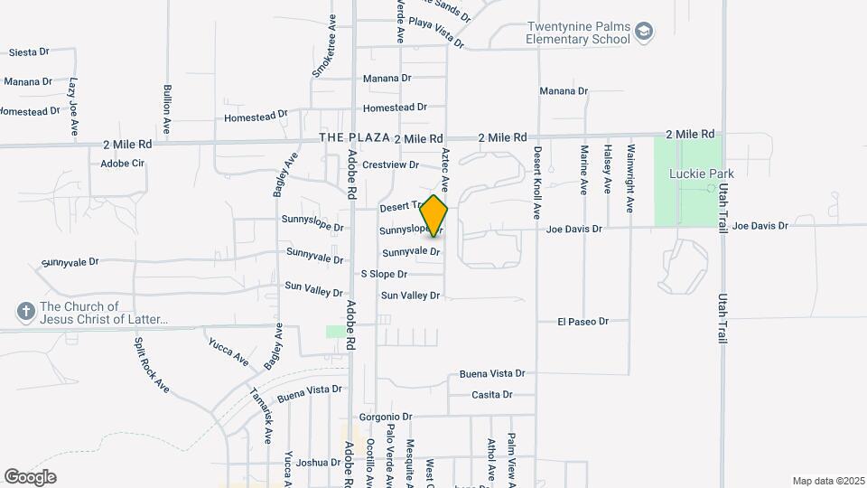 73874 Sunnyvale Dr Map and Location Details