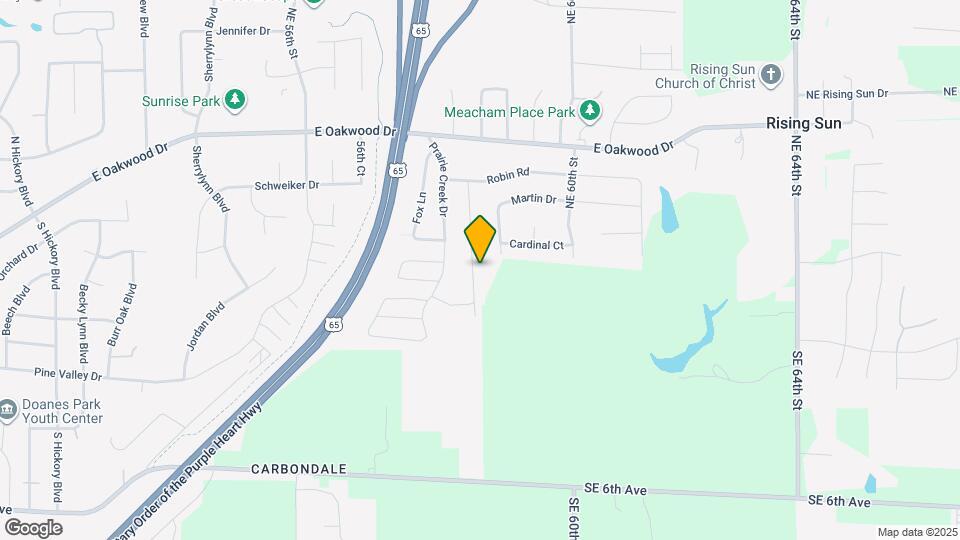 275 Hillside Dr Map and Location Details