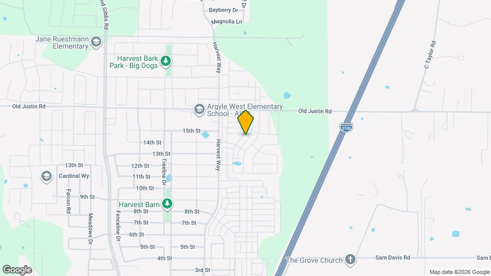 1502 Roundup Way Map and Location Details