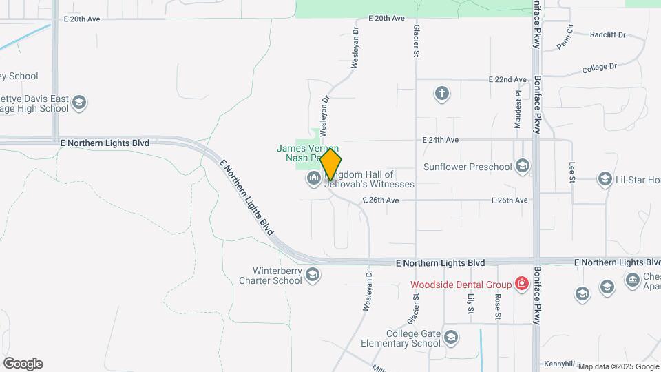 2527 Wesleyan Dr Map and Location Details