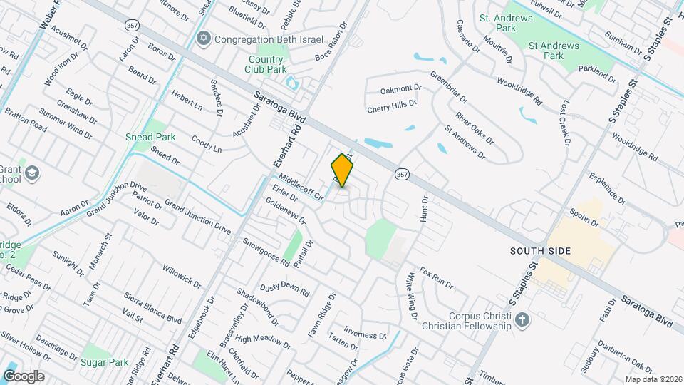 5009 Wingfoot Ln, Unit B Mapa y Detalles de la Ubicación