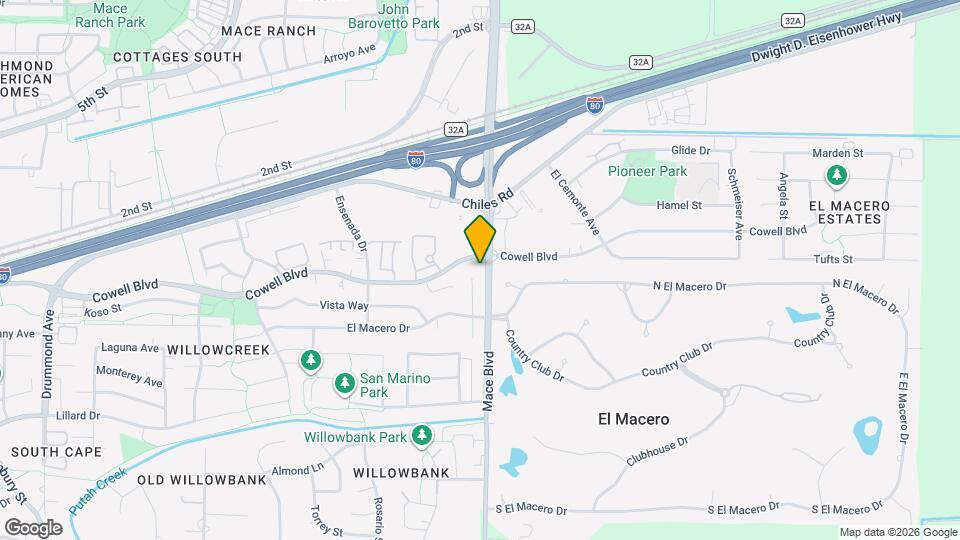 509 Mace Blvd Map and Location Details