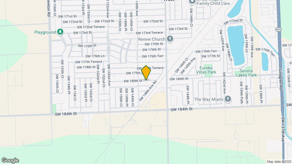 14848 SW 180th St Map and Location Details