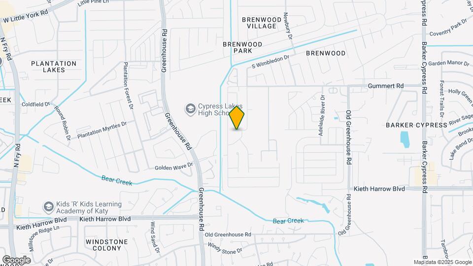 19015 Dove Glen Dr Map and Location Details