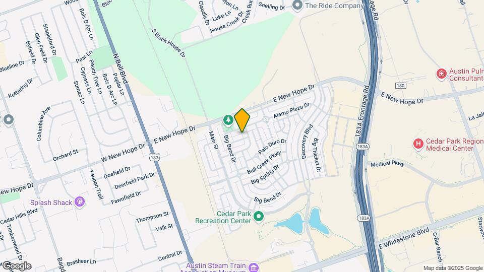 611 Boca Chica Dr Map and Location Details