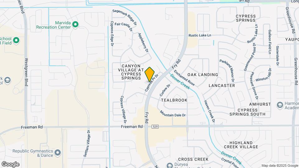 7239 Mountain Prairie Dr Map and Location Details