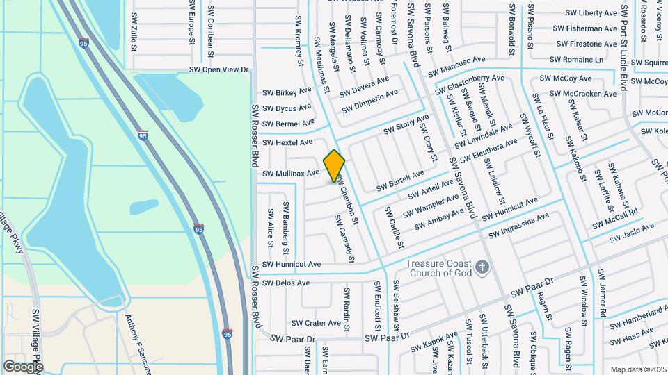 1514 SW Kosnar Ave Map and Location Details