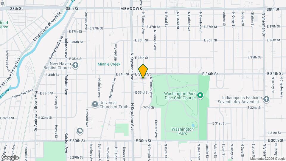 3347 N Tacoma Ave Map and Location Details