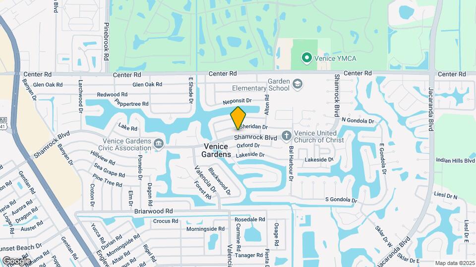 541 Shamrock Blvd Mapa y Detalles de la Ubicación