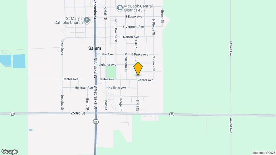 356 S Hill St Map and Location Details