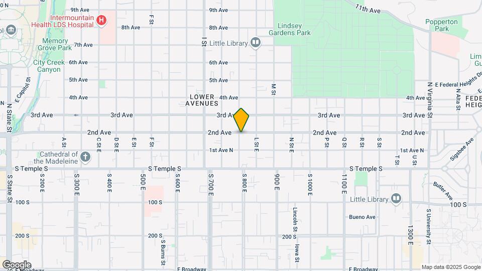 88 K St E, Unit 8 Map and Location Details