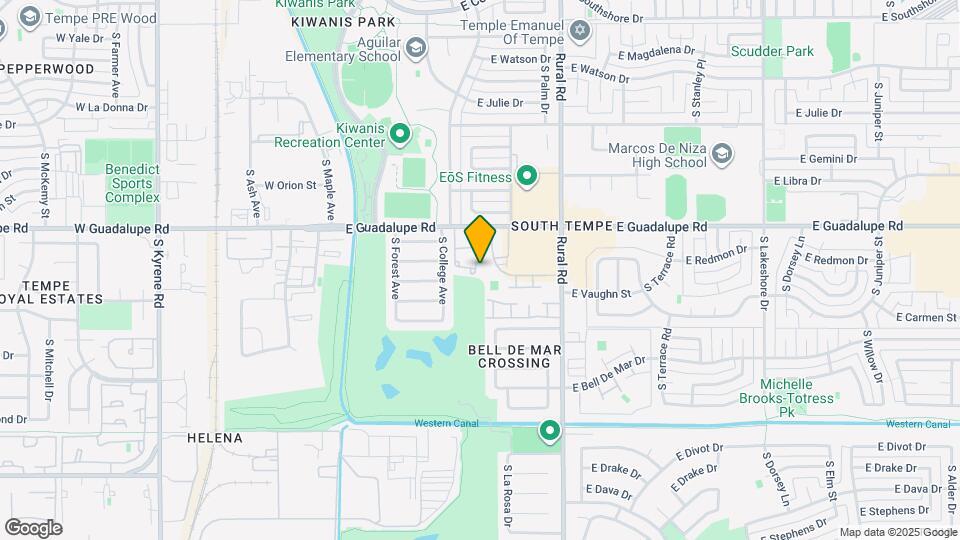 6521 S La Corta Dr Mapa y Detalles de la Ubicación