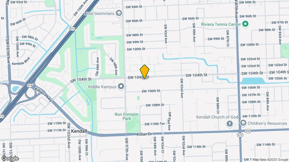 9450 SW 104th St Map and Location Details