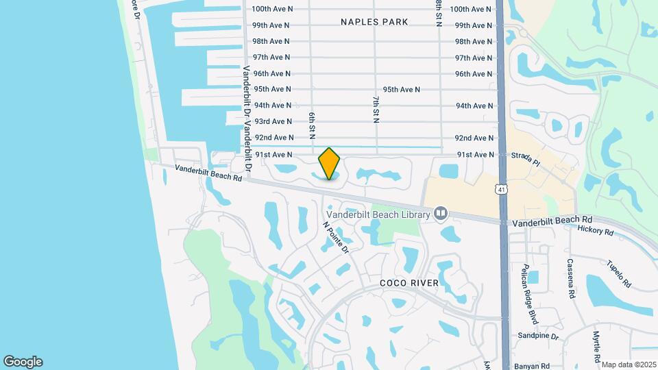 643 Beachwalk Cir Map and Location Details