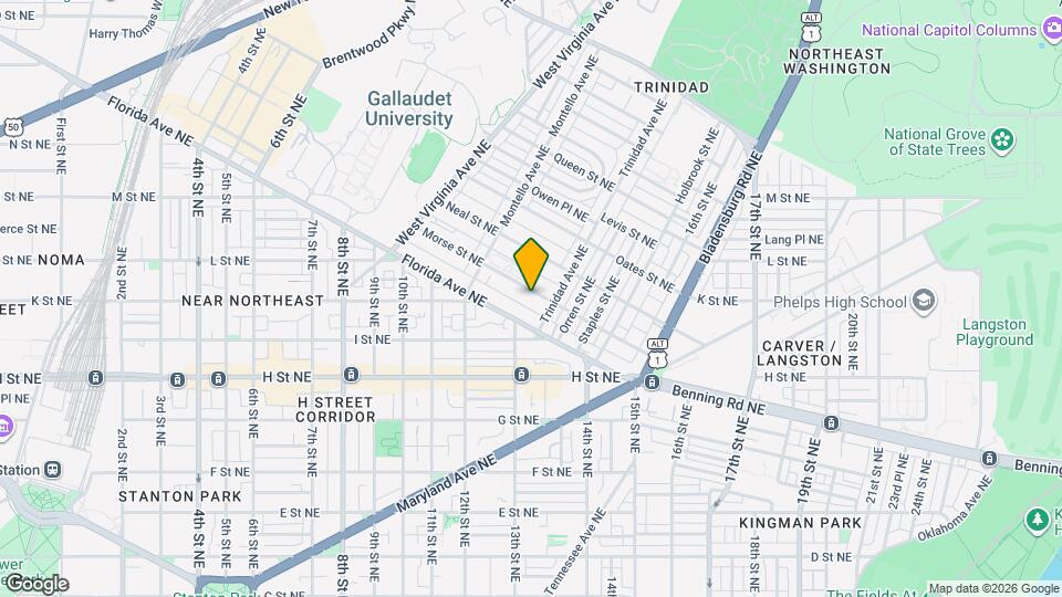 1249 Morse St NE, Unit Unit 4 Mapa y Detalles de la Ubicación