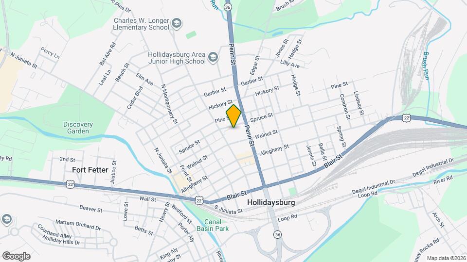 Highland Hall Mapa y Detalles de la Ubicación