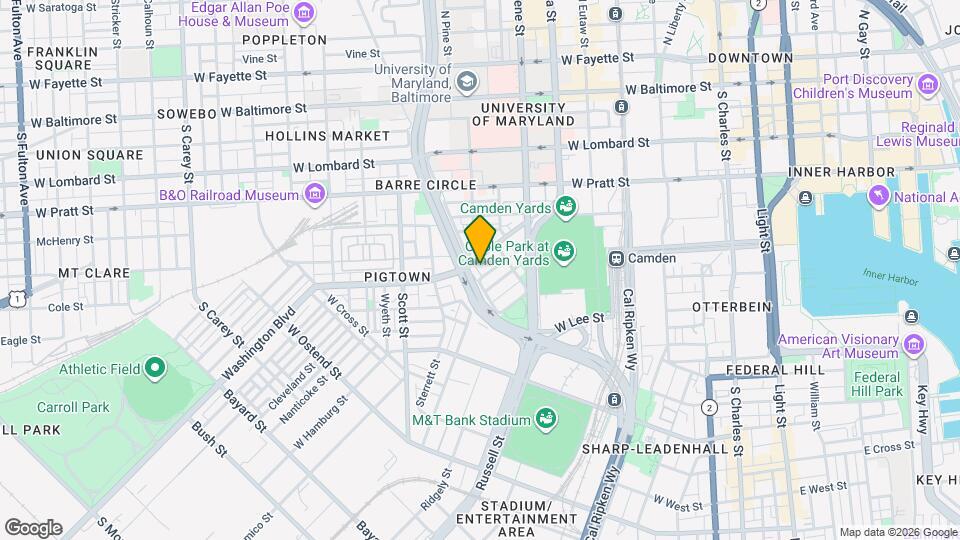 677 Washington Blvd, Unit B Map and Location Details