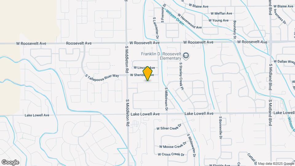 2193 W Skylar St Map and Location Details