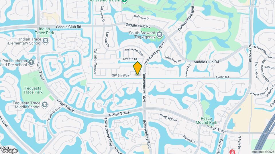 16674 SW 5th Way Map and Location Details