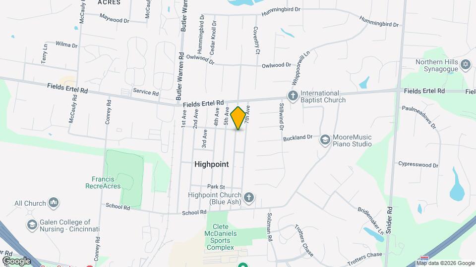 12114 6th Ave Map and Location Details