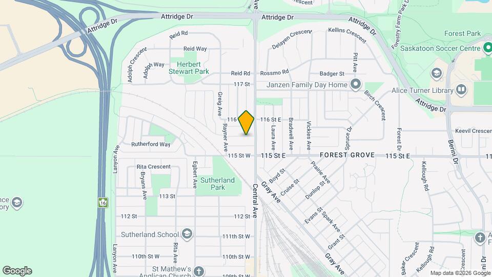 103 Powe St Map and Location Details