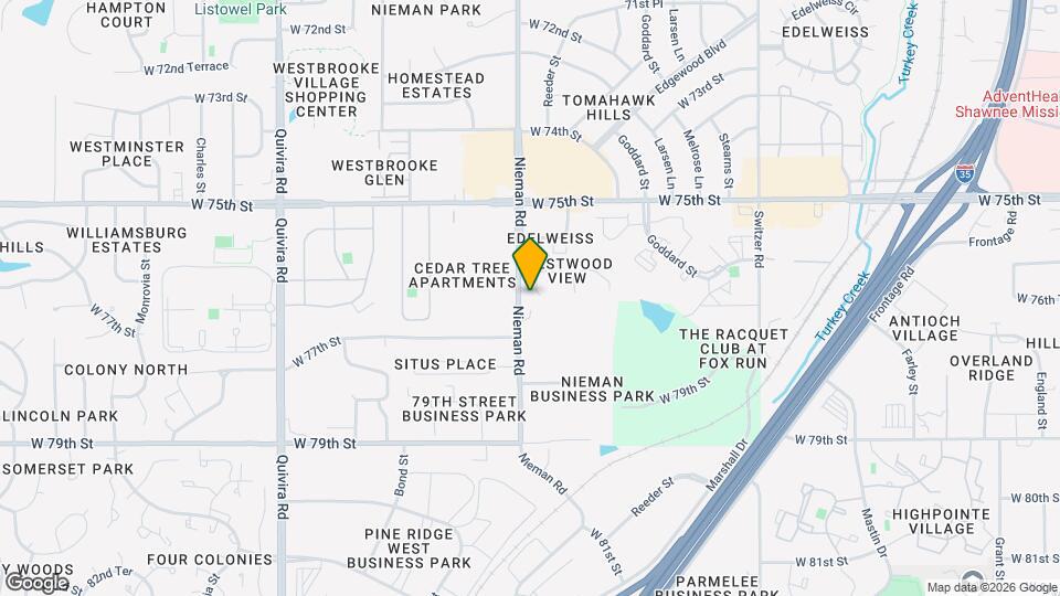 7632 Reeder St Map and Location Details