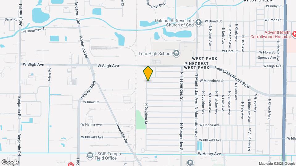 4823 W Minnehaha St Map and Location Details