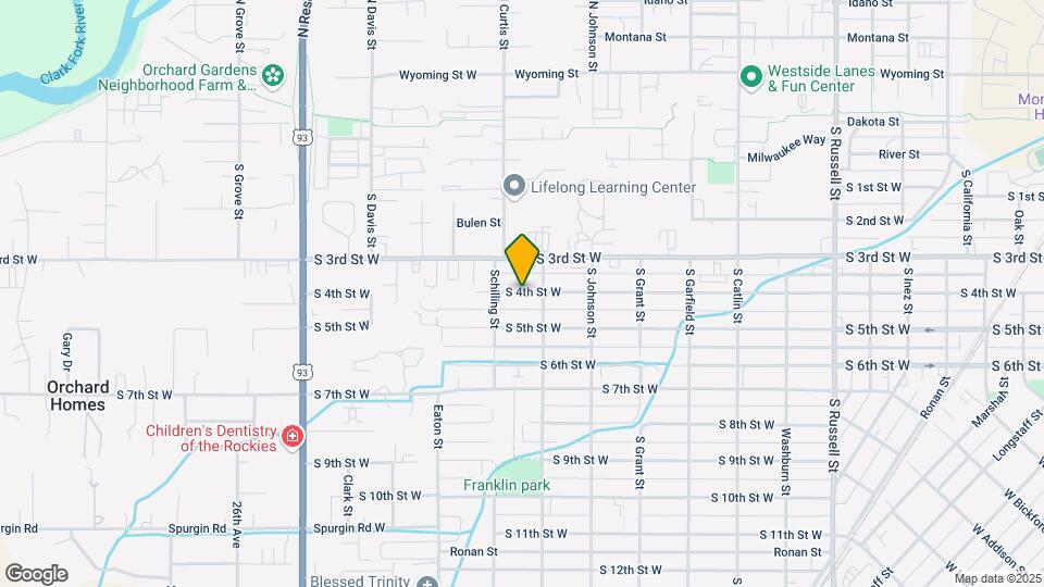 2139 S 4th St W Mapa y Detalles de la Ubicación