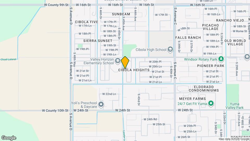 2090 S 44th Dr Map and Location Details