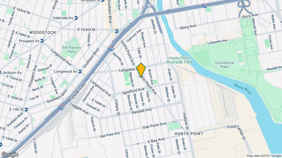 741 Hunts Point Ave Map and Location Details