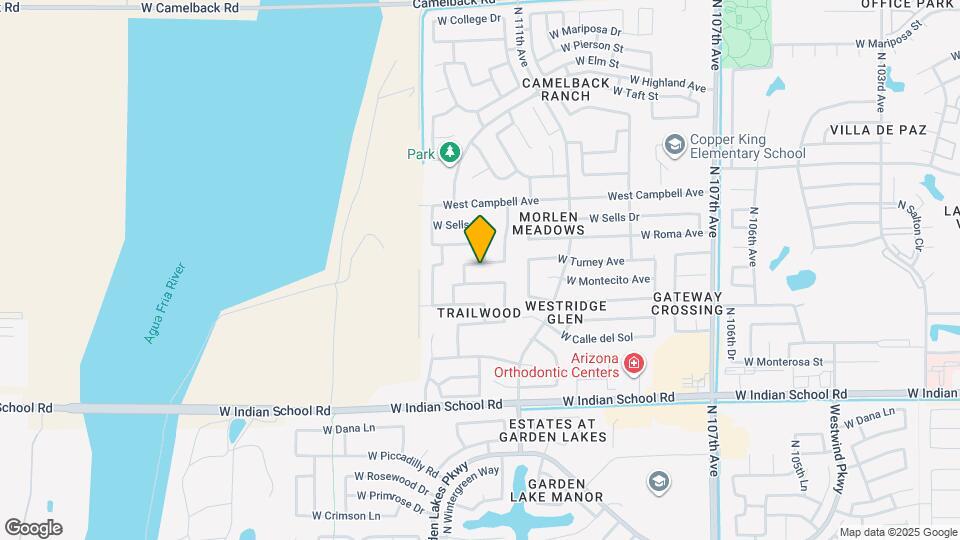 11205 W Turney Ave Map and Location Details