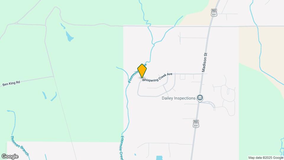 400 Whispering Creek Ave Mapa y Detalles de la Ubicación