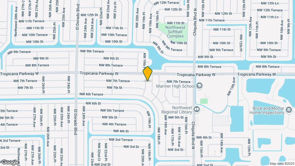711 NW 19th Ct Map and Location Details