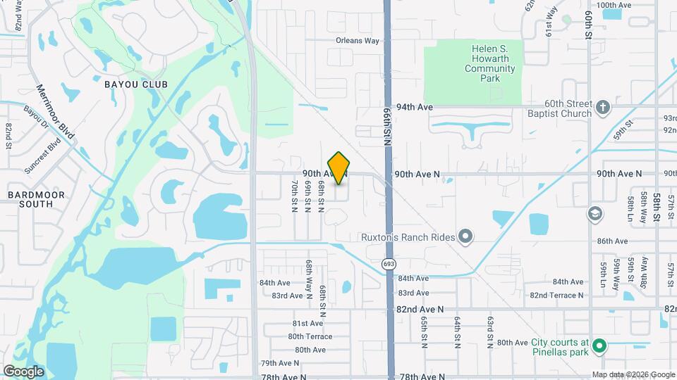 8907 67th Way N Map and Location Details