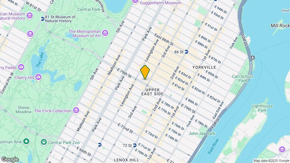 179 E 79th St Map and Location Details