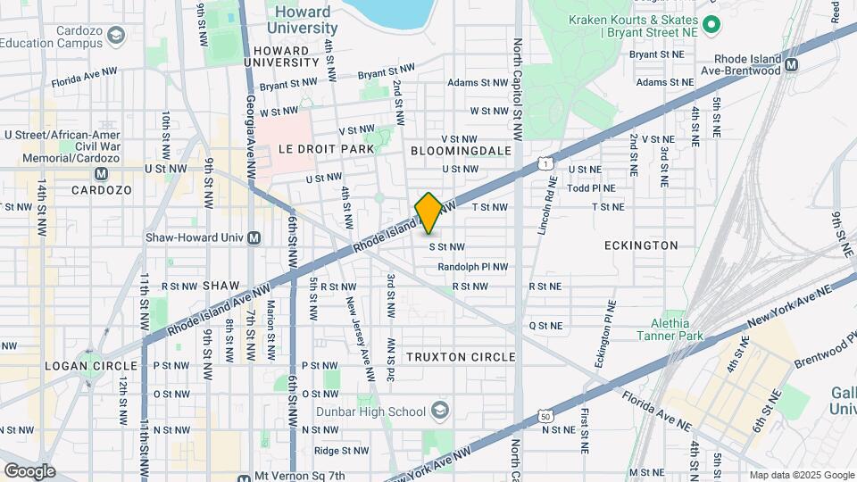 139 S St NW Mapa y Detalles de la Ubicación