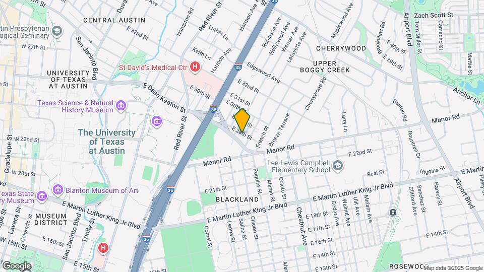 1305 E 28th St Map and Location Details