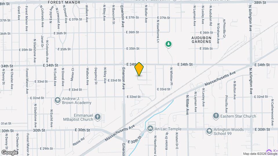 3301 Mardenna Ave Map and Location Details