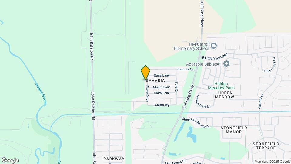 9923 Piave Drive Map and Location Details