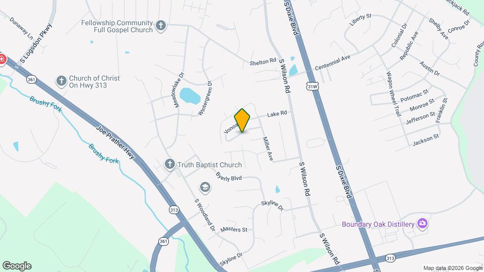 2623 Vonoa Dr Map and Location Details