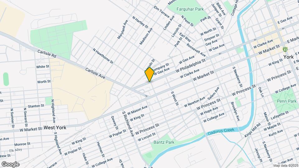 700 W Philadelphia St Mapa y Detalles de la Ubicación
