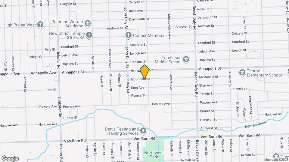 26327 McDonald St Map and Location Details