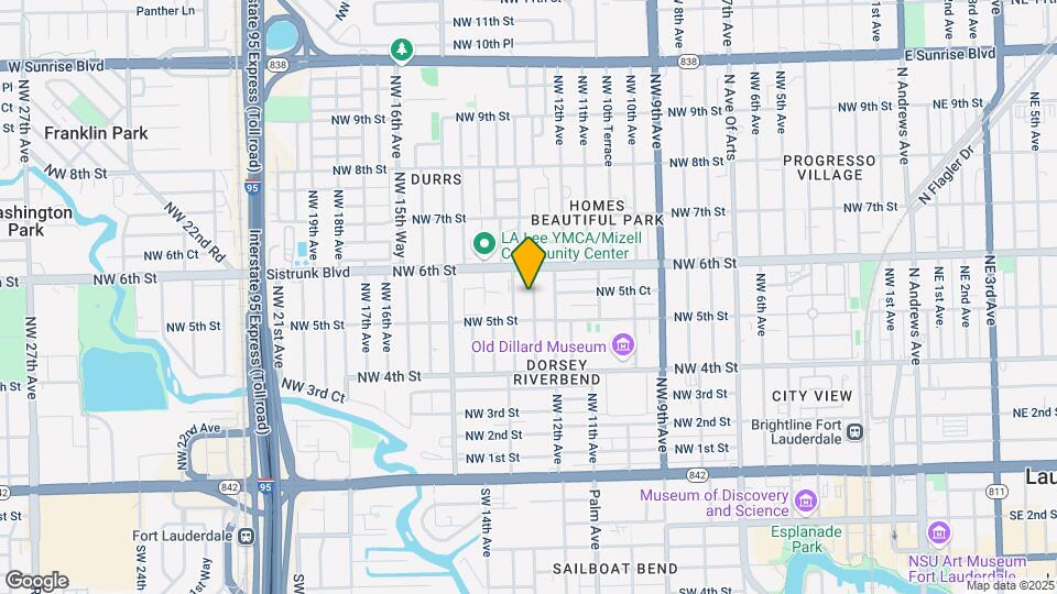 525 NW 13th Ave Mapa y Detalles de la Ubicación