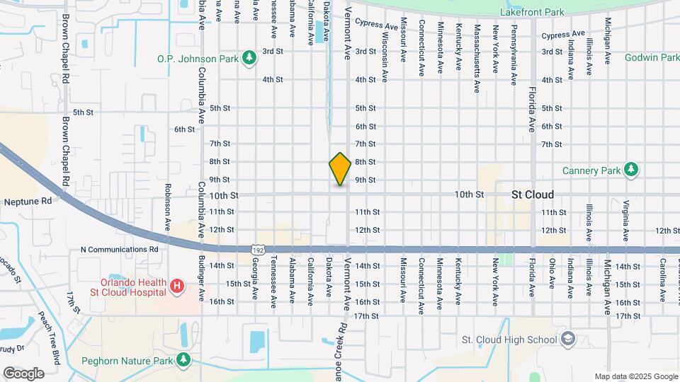 2120 10th St Map and Location Details