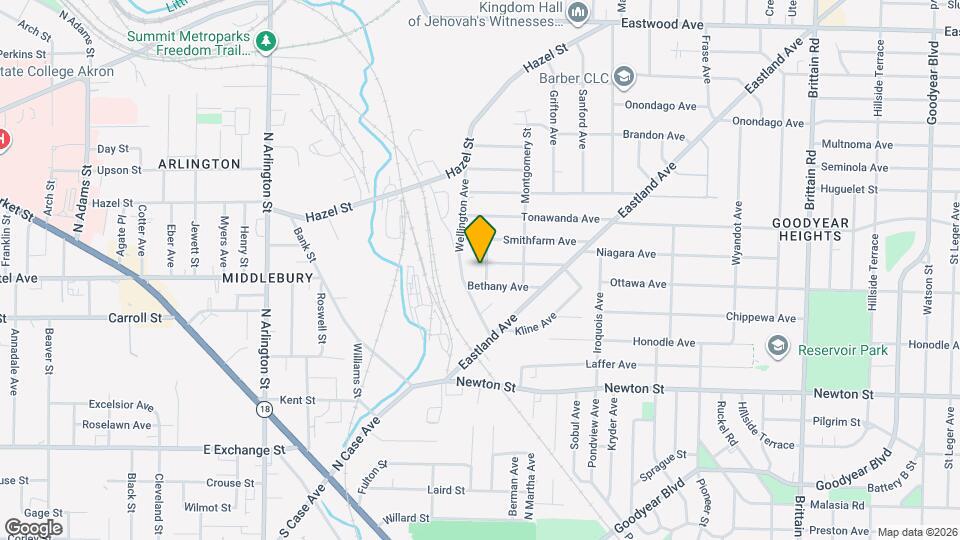 464 Keck St Map and Location Details