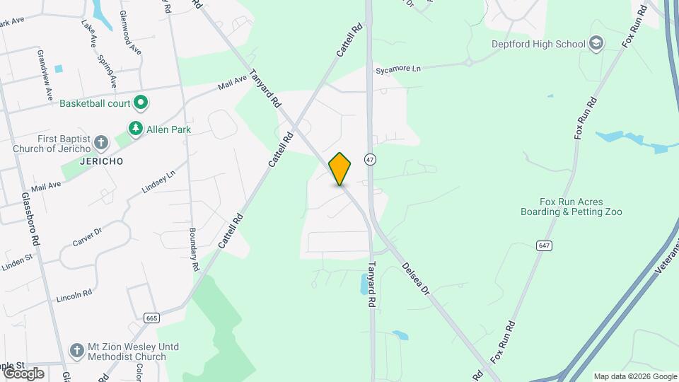 1063 Tanyard Rd Map and Location Details