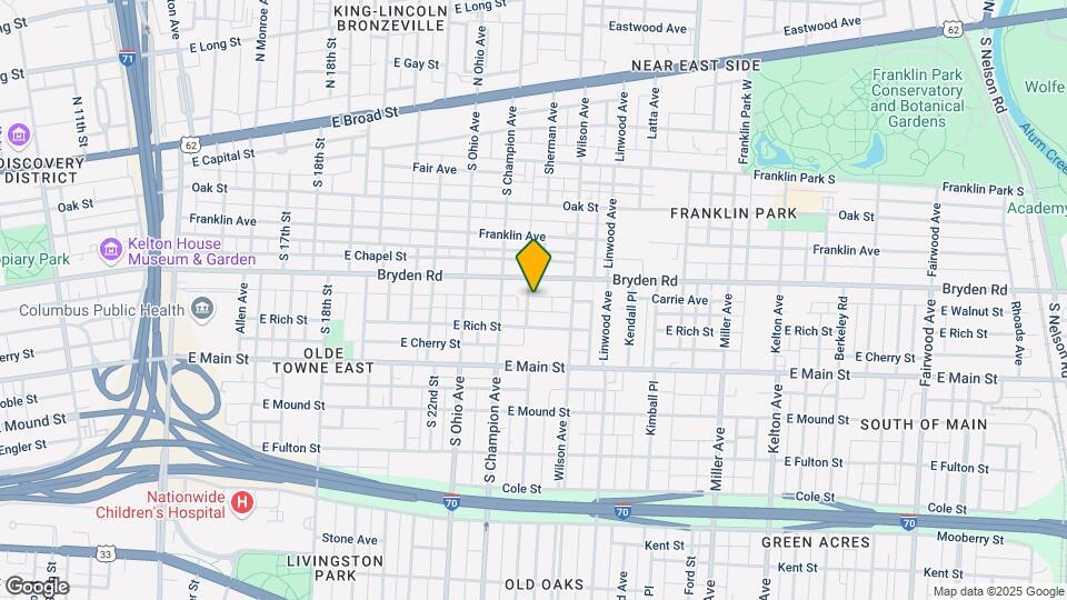 288-300 Oakwood Ave Map and Location Details