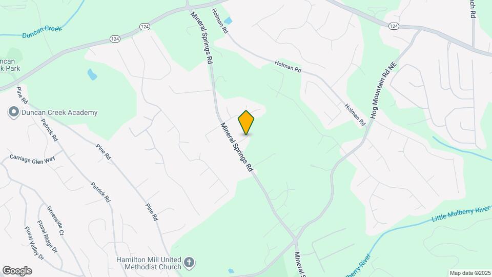 1745 Mineral Springs Rd Map and Location Details