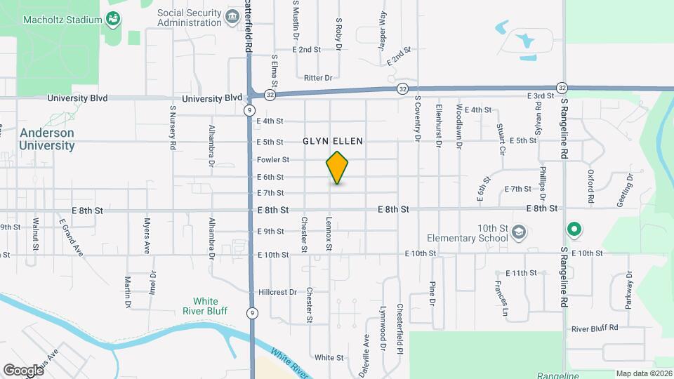 2506 E 7th St Map and Location Details